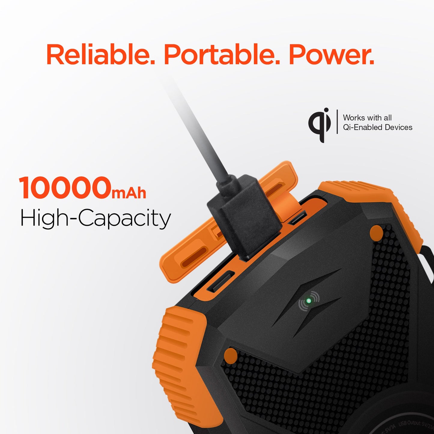Hypergear™ Solar 10K – Wireless Power Bank