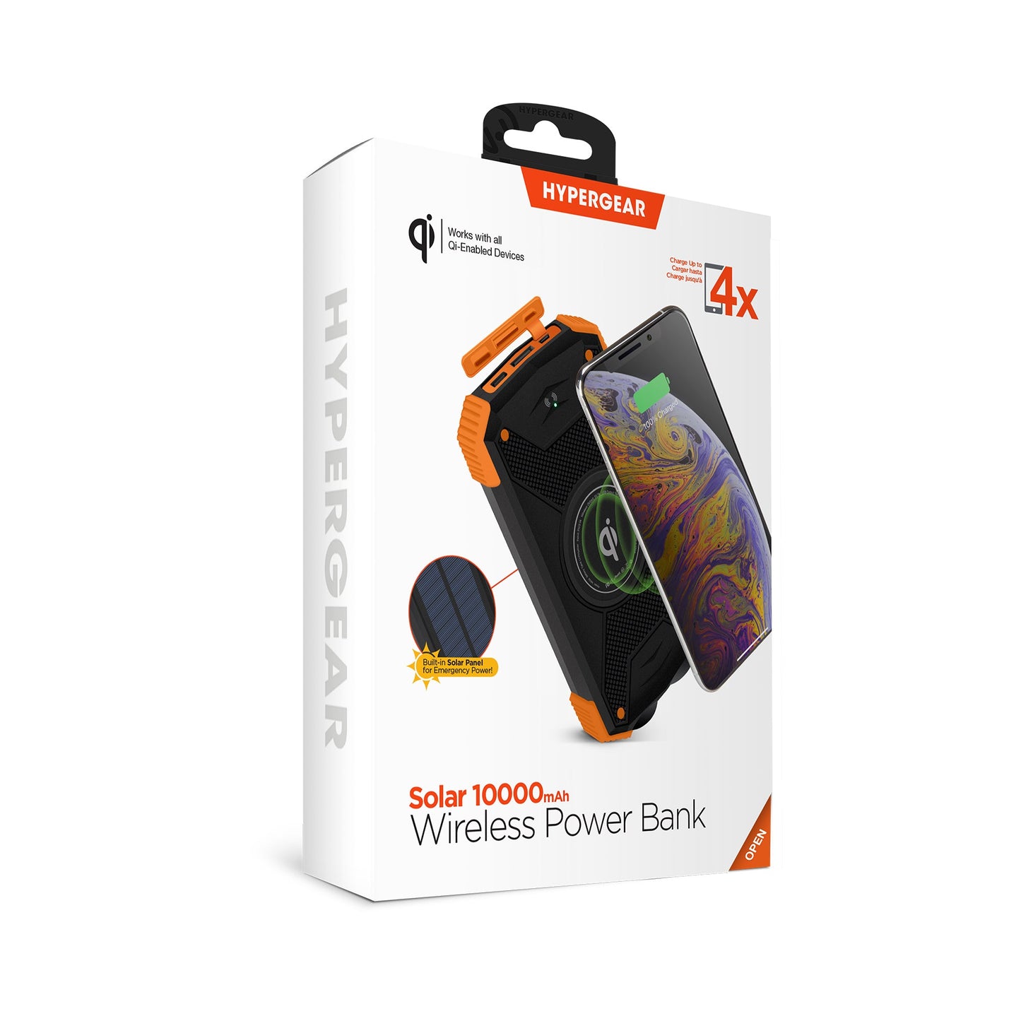 Hypergear™ Solar 10K – Wireless Power Bank