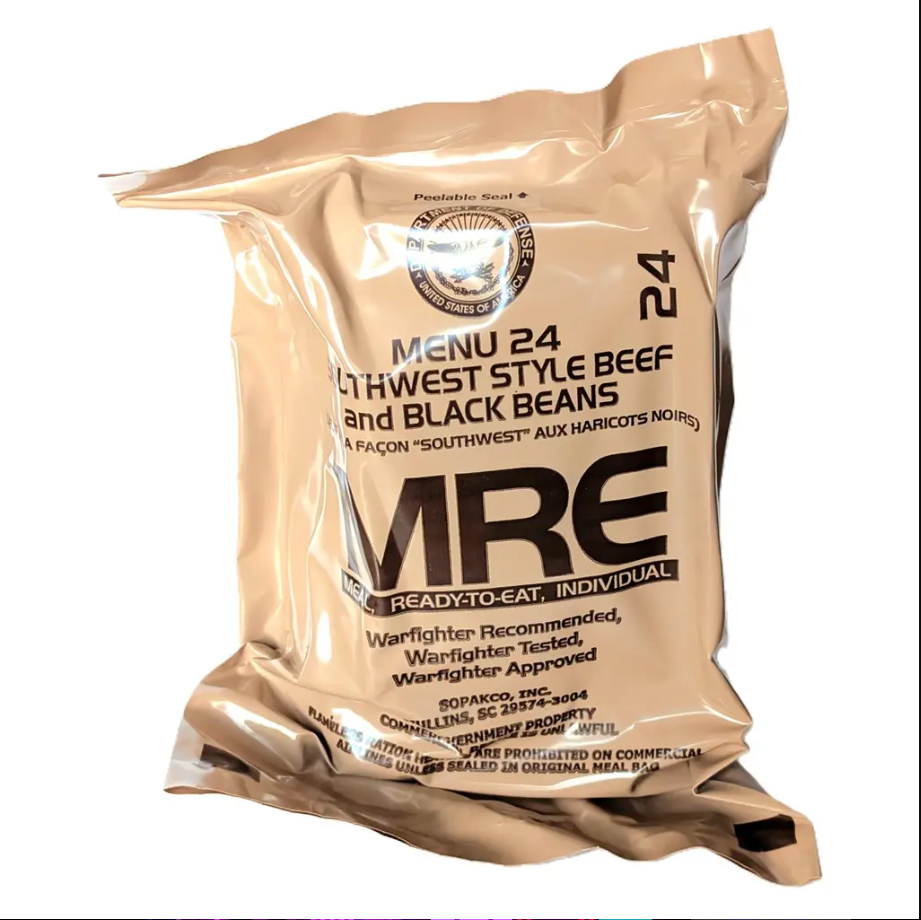 US Military MRE (Meals Ready to Eat) Meals