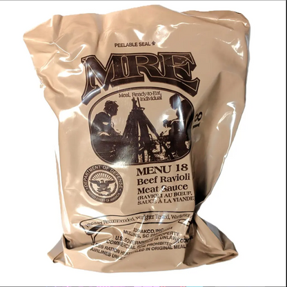 US Military MRE (Meals Ready to Eat) Meals
