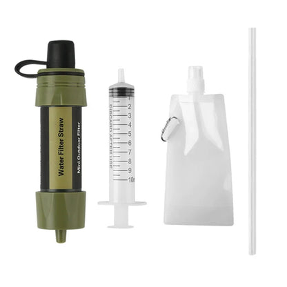 AquaDefend™ Survival Straw – Portable Water Filtration System