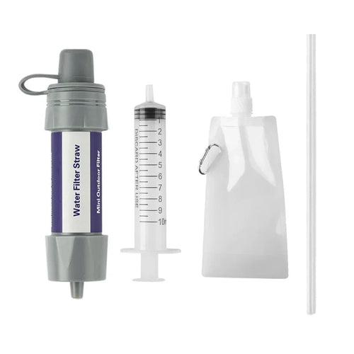 AquaDefend™ Survival Straw – Portable Water Filtration System