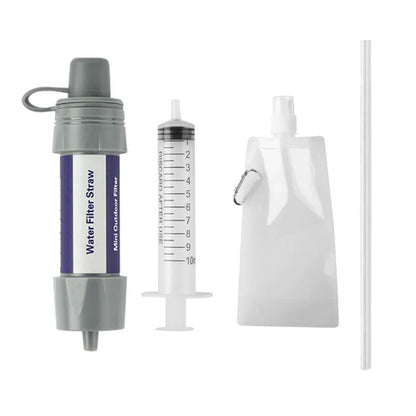 AquaDefend™ Survival Straw – Portable Water Filtration System