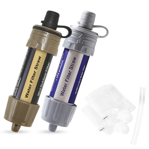 AquaDefend™ Survival Straw – Portable Water Filtration System