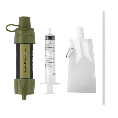AquaDefend™ Survival Straw – Portable Water Filtration System