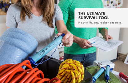 LifeStraw-Water Filter for Hiking, Camping, Travel, and Emergency Preparedness